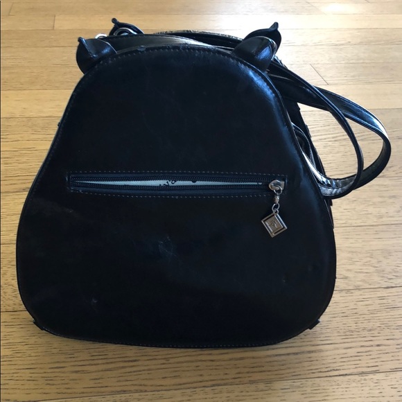 Amliya leather and metal Owl Handbag - Picture 2 of 3